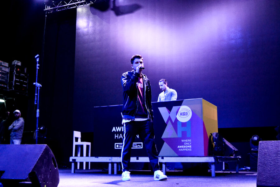 backstage φωτογραφίες από το WOAH Fest