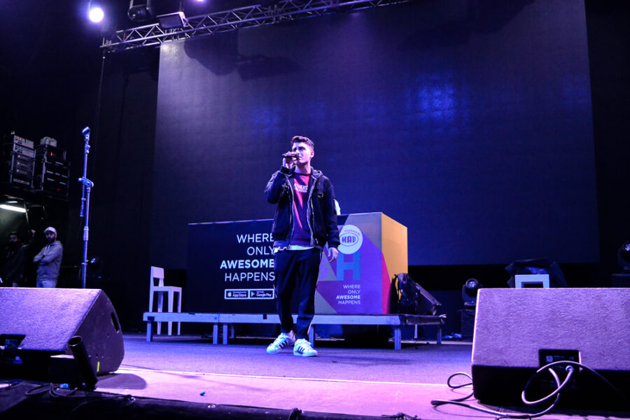 backstage φωτογραφίες από το WOAH Fest