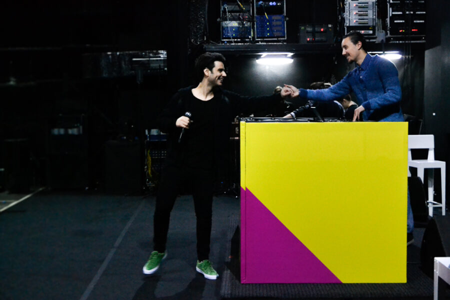 backstage φωτογραφίες από το WOAH Fest