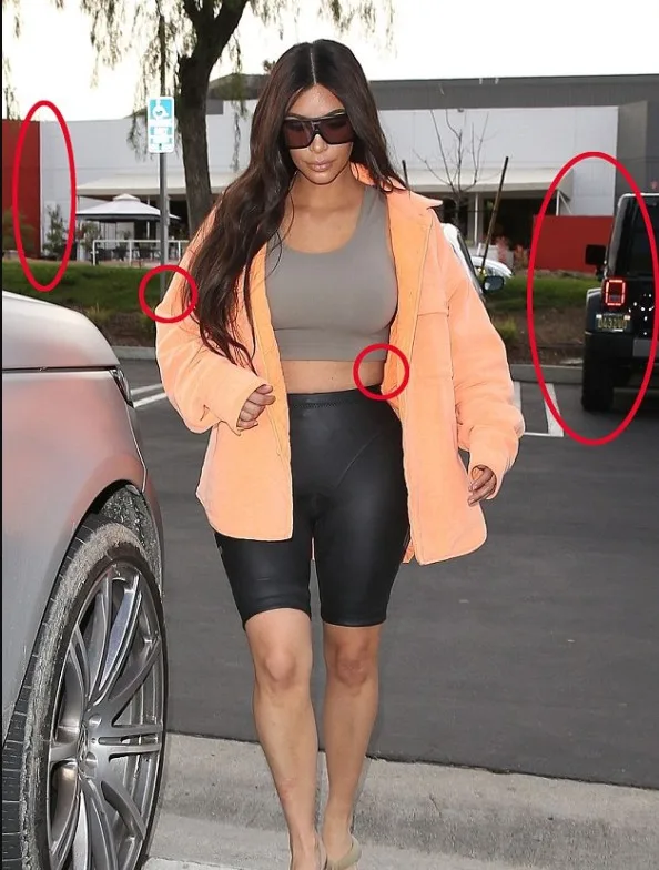 photoshop fail της Kim Kardashian
