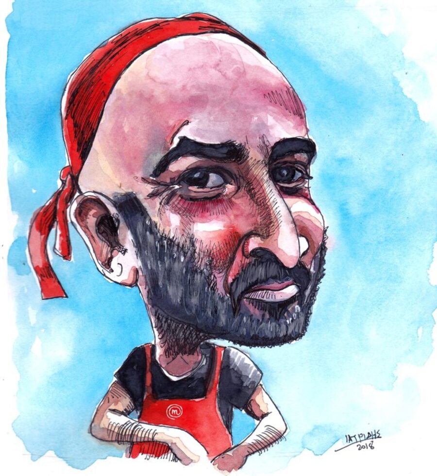 καρικατούρες τα πρόσωπα του MasterChef