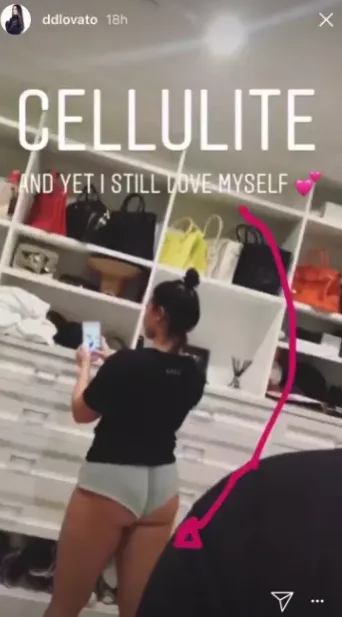 Demi Lovato στο Instagram