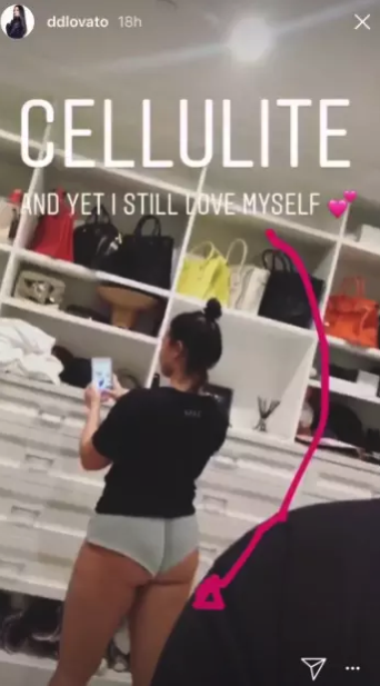 Demi Lovato στο Instagram