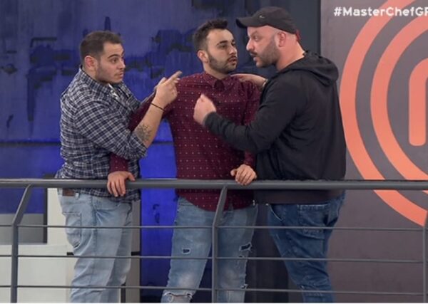 Τσακωμός και άγριες βρισιές on camera στο χθεσινό #MasterChefGR
