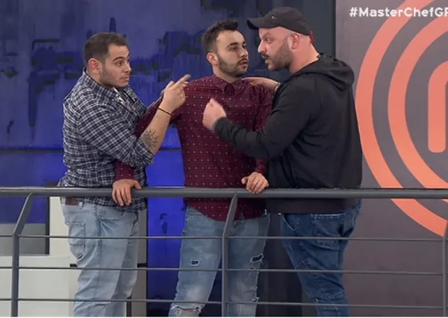 Τσακωμός και μπινελίκια on camera στο χθεσινό #MasterChefGR