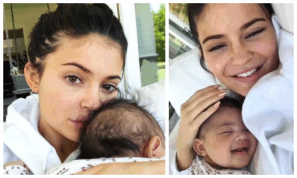 Η Kylie Jenner χωρίς μακιγιάζ και φίλτρα μαζί με την Stormi!