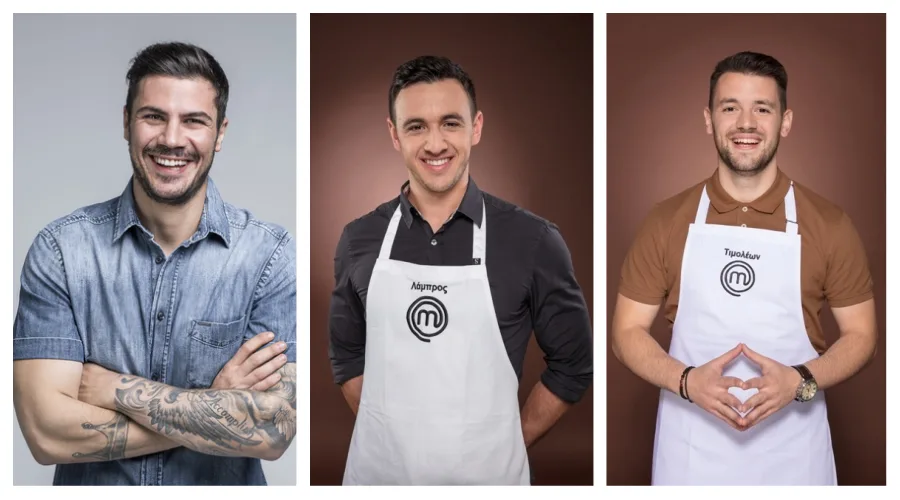 3 Έλληνες MasterChef