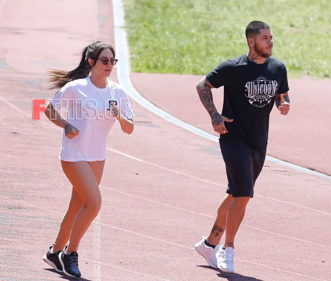 Έλενα Τσαγκρινού και ο Mike είναι αχώριστοι
