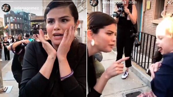 Έχει συμβεί σε όλους μας: Η Selena Gomez είχε μια πολύ αμήχανη στιγμή με ένα παιδάκι