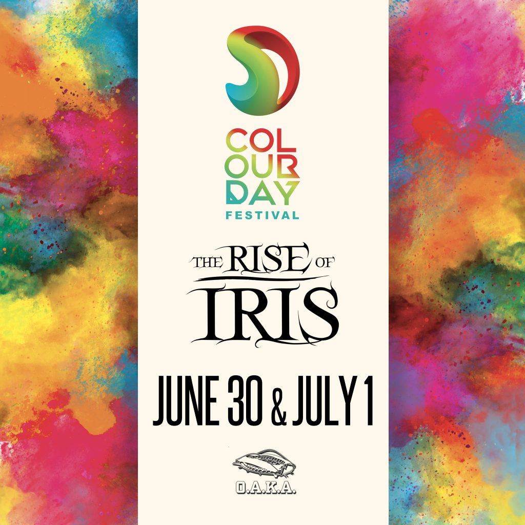 Αφίσα για το Colour Day Festival 2018 στο ΟΑΚΑ.