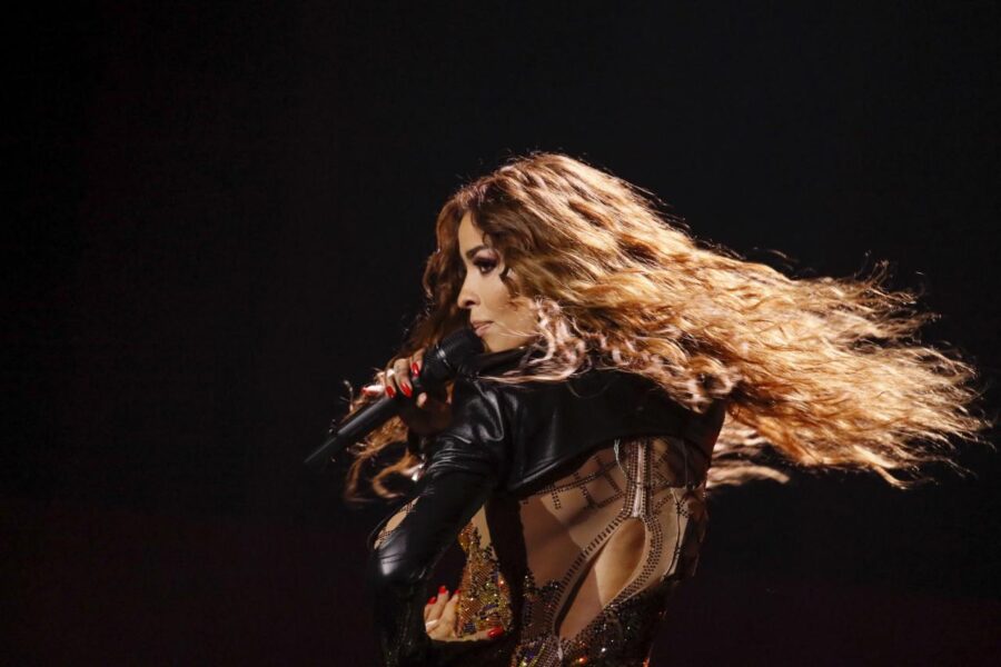 Η Ελένη Φουρέιρα στη σκηνή της Eurovision 2018