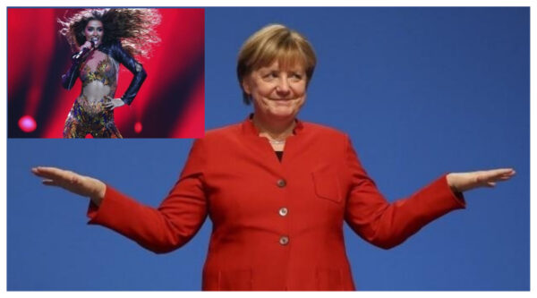 Ακόμα και η Angela Merkel είναι φαν της Ελένης Φουρέιρα! – Ψήφισε το “Fuego” on camera!