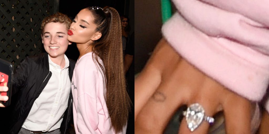 χρονικό της σχέσης της Ariana Grande