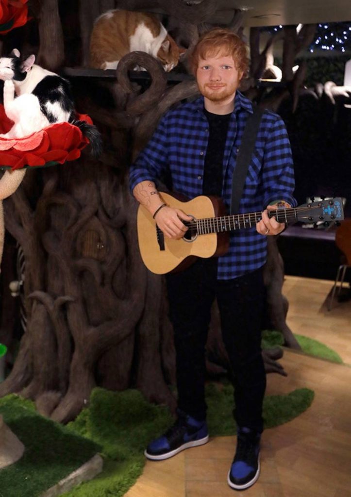 Ο Ed Sheeran ως κέρινο ομοίωμα στο Madame Tussauds