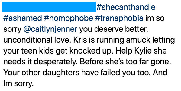 Kylie Jenner ευχήθηκε στην Caitlyn