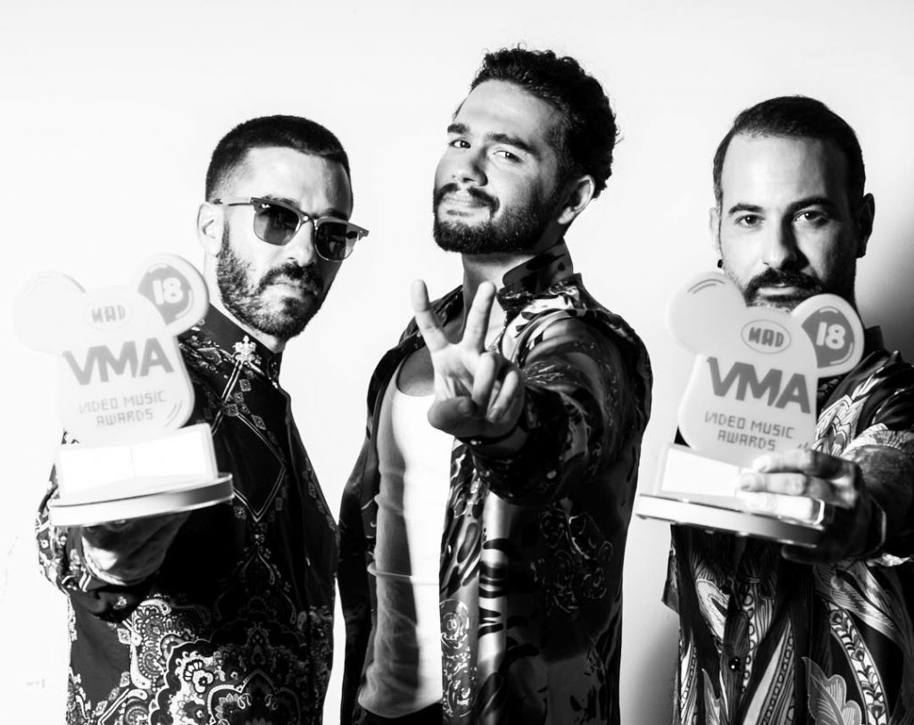 Το συγκρότημα ΜΕΛΙSSES στα Mad VMA 2018