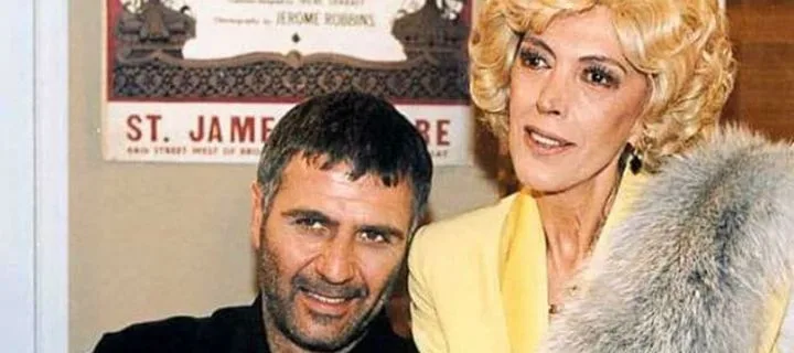 Ο Νίκος Σεργιανόπουλος και η Ντίνα Κώνστα σε κοινή φωτογραφία.