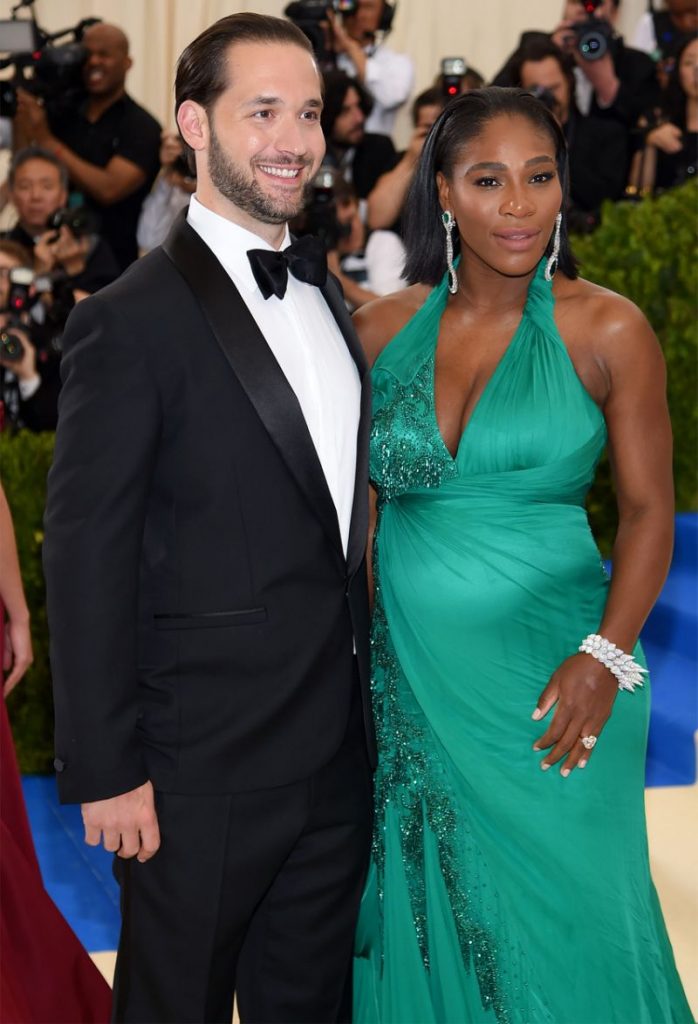 Ο Alexis Ohanian και η Serena Williams σε επίσημη εκδήλωση