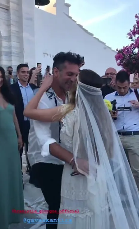 Ο Γιώργος Χρανιώτης παντρεύτηκε με σανδάλια