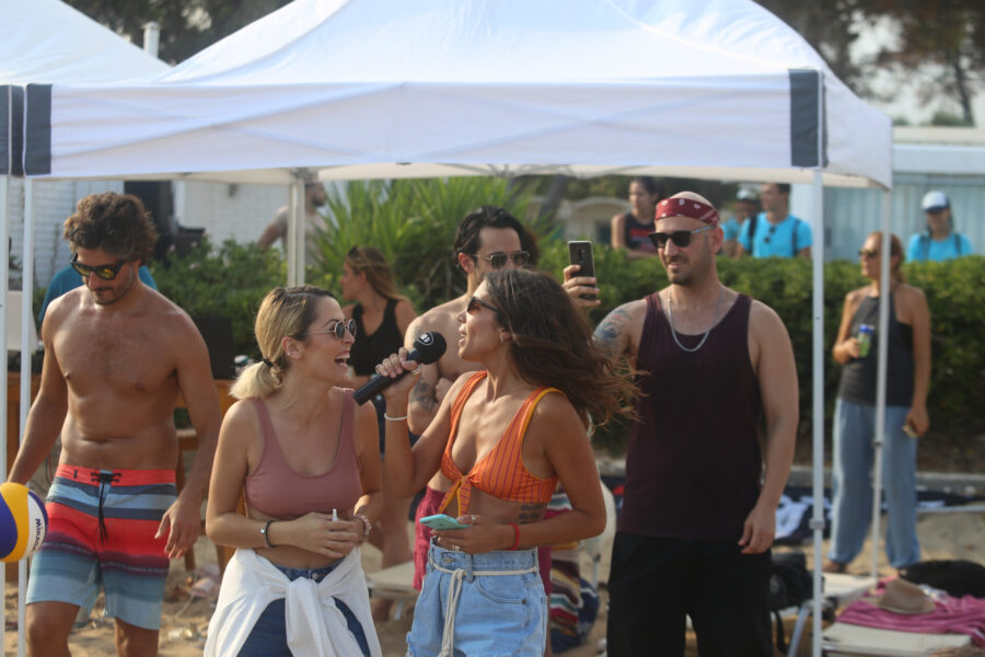 Στιγμιότυπο από το Mad Beach Volley: Models vs Celebrities edition.