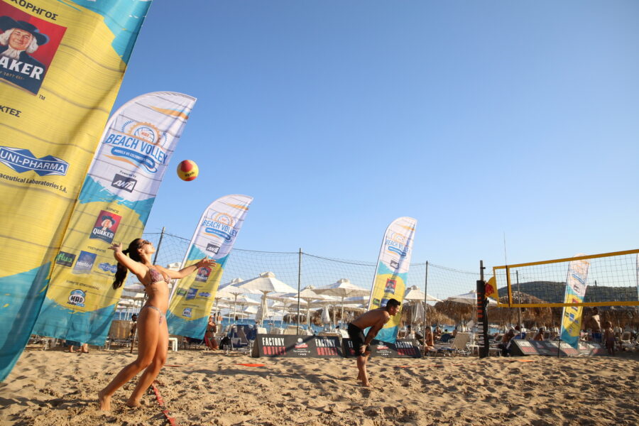 Στιγμιότυπο από το Mad Beach Volley: Models vs Celebrities edition.