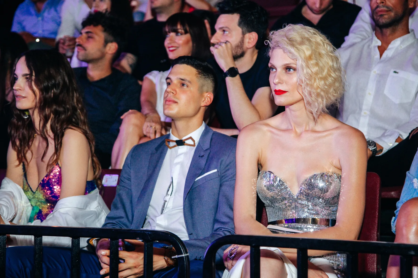 Celebrities στις κερκίδες των Mad Video Music Awards 2018.