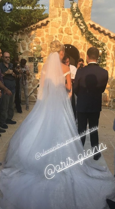 γάμος της Αλέξάνδρας Παναγιώταρου