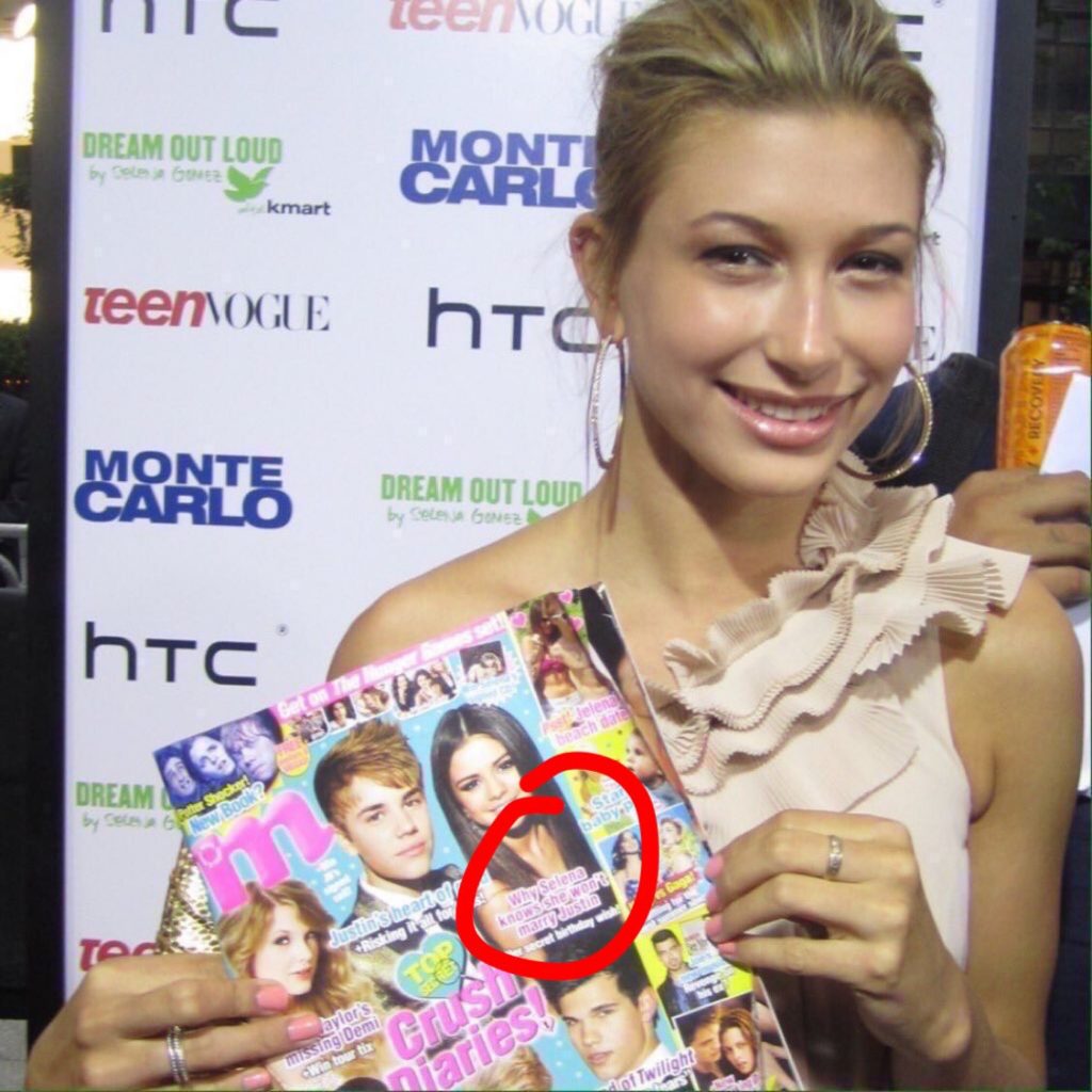 Hailey Baldwin για τον Justin και την Selena