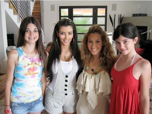 Kendall και η Kylie Jenner το 2008