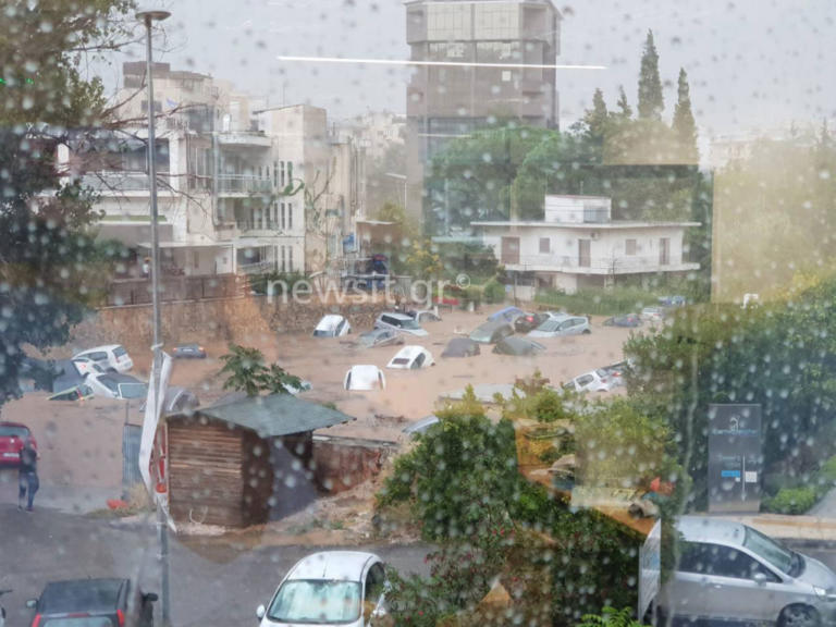 Πλημμύρισε το Μαρούσι