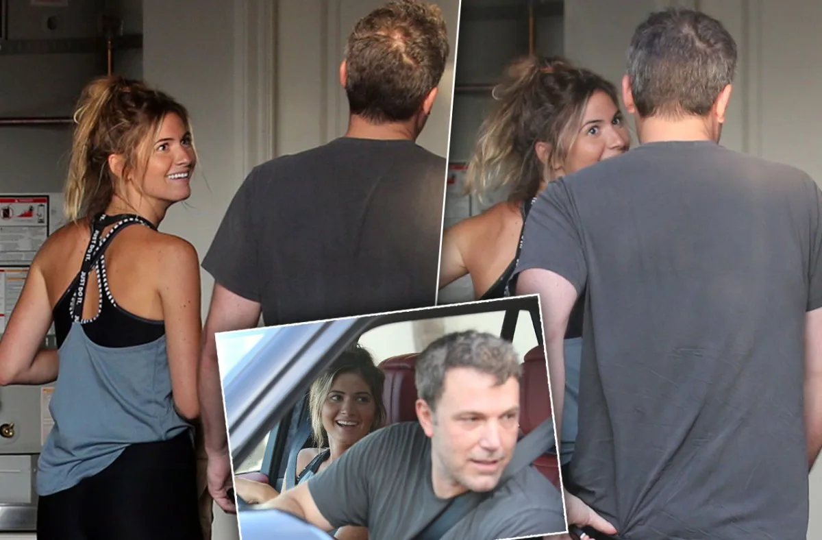 Ο Ben Affleck και η Lindsay Shookus σε στιγμιότυπα που τους δείχνουν μαζί, με αφορμή δημοσιεύματα για τον χωρισμό τους.
