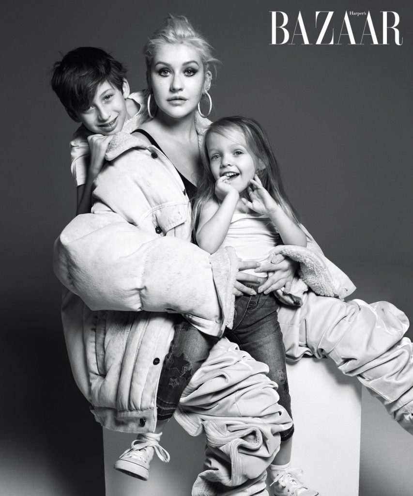 Harpers Bazaar με τον Kanye West