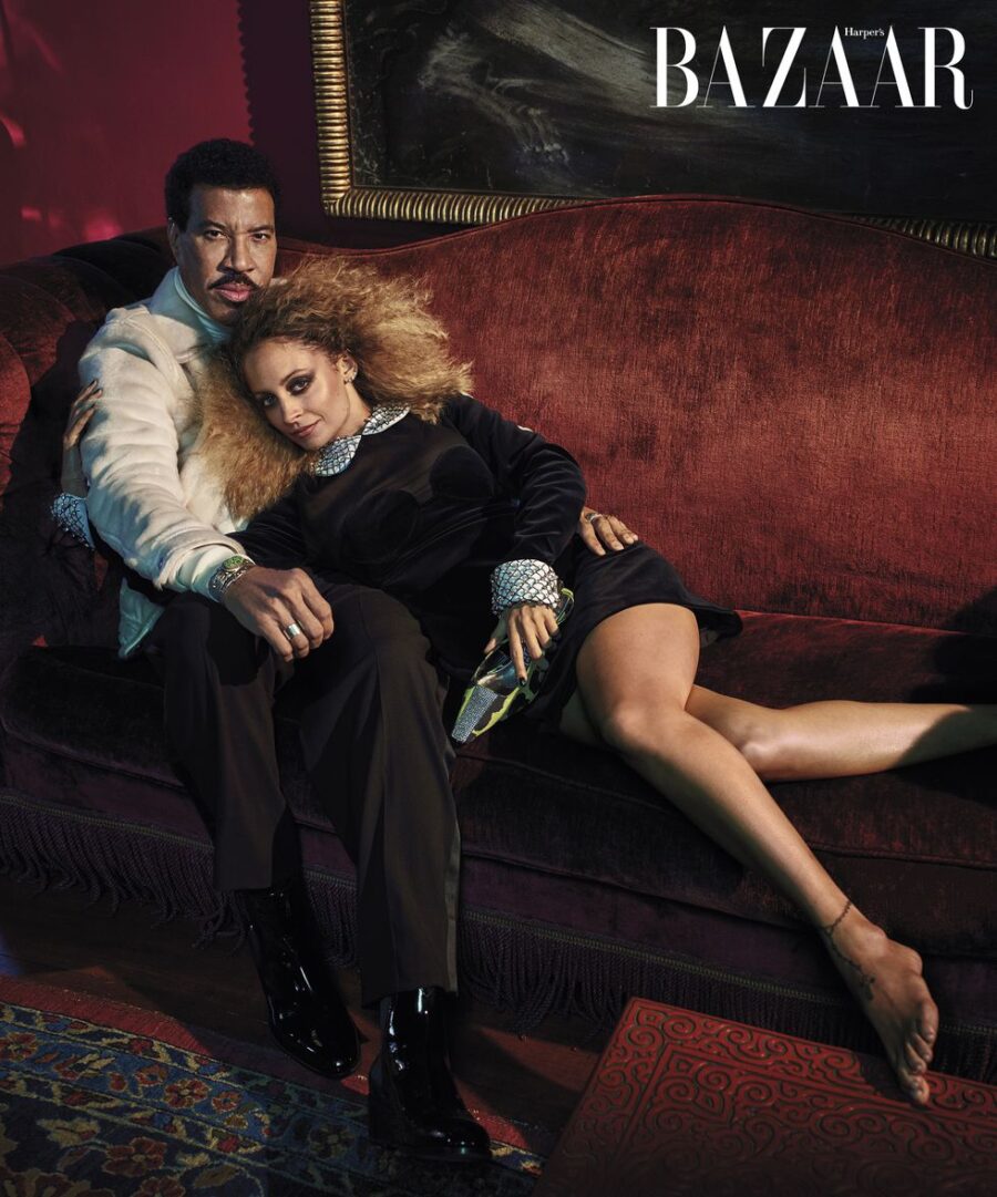 Harpers Bazaar με τον Kanye West