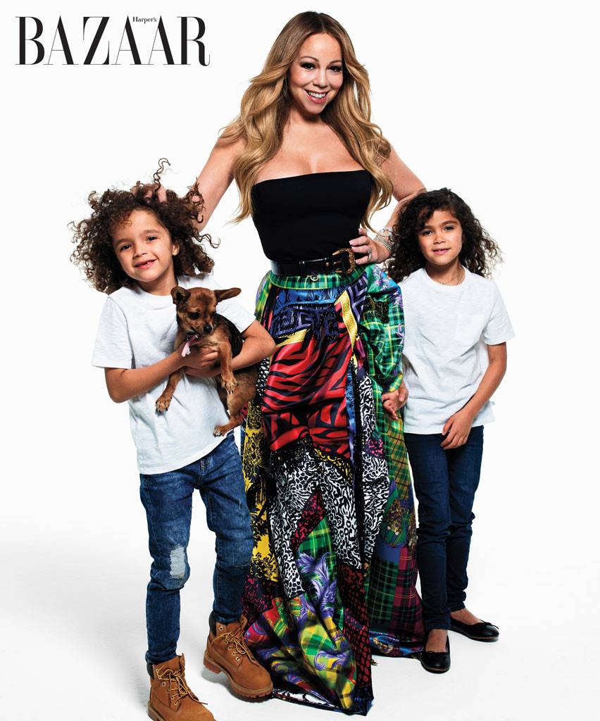 Harpers Bazaar με τον Kanye West