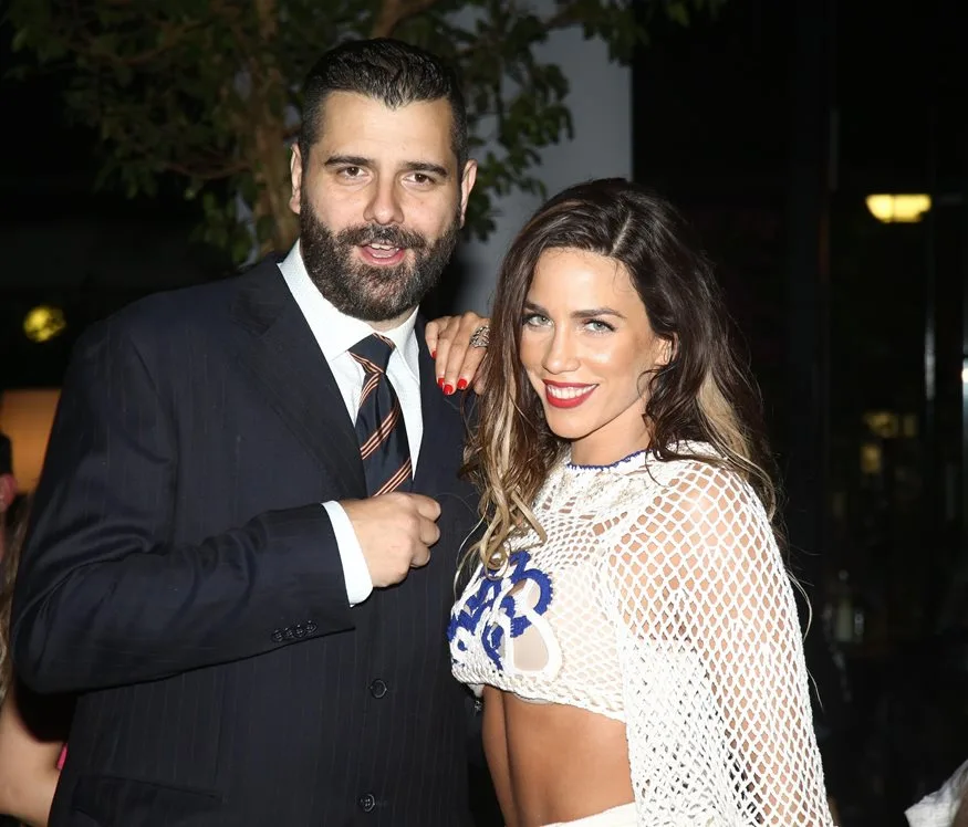 Ο Βαγγέλης Σερίφης και η Κατερίνα Στικούδη σε κοινή εμφάνιση.