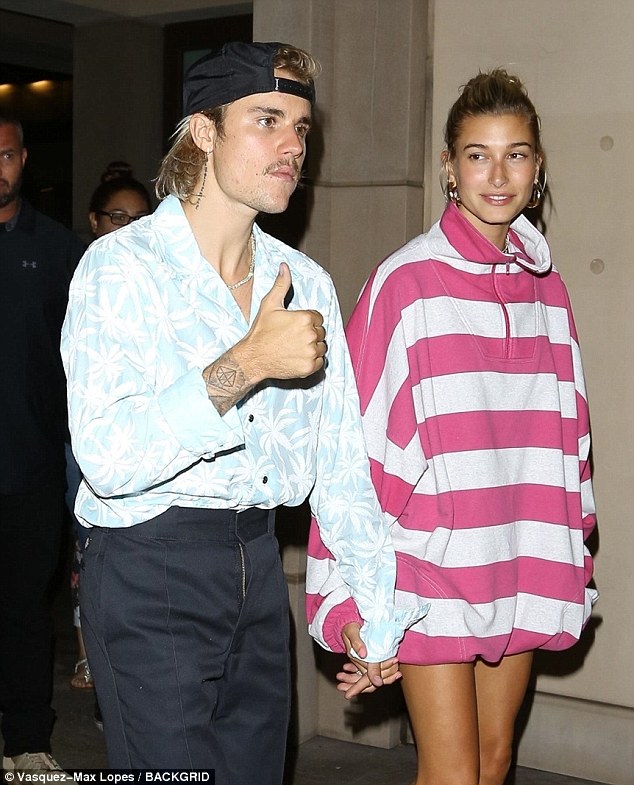 μουστάκι του Justin Bieber