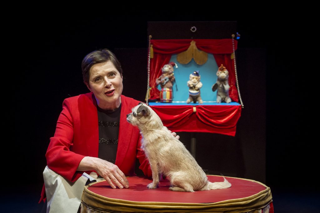 Isabella Rossellini και η παράσταση Link Link