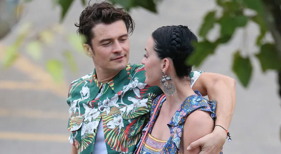 κοινή εμφάνιση της Katy Perry και του Orlando Bloom