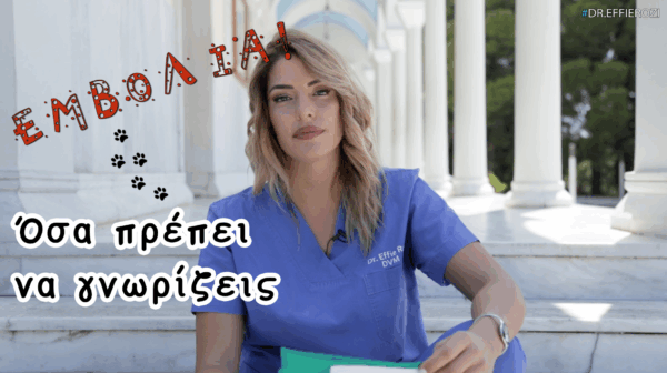 Η κτηνίατρος Έφη Ρόζη λύνει όλες τις απορίες για τα εμβόλια και τα κατοικίδια!