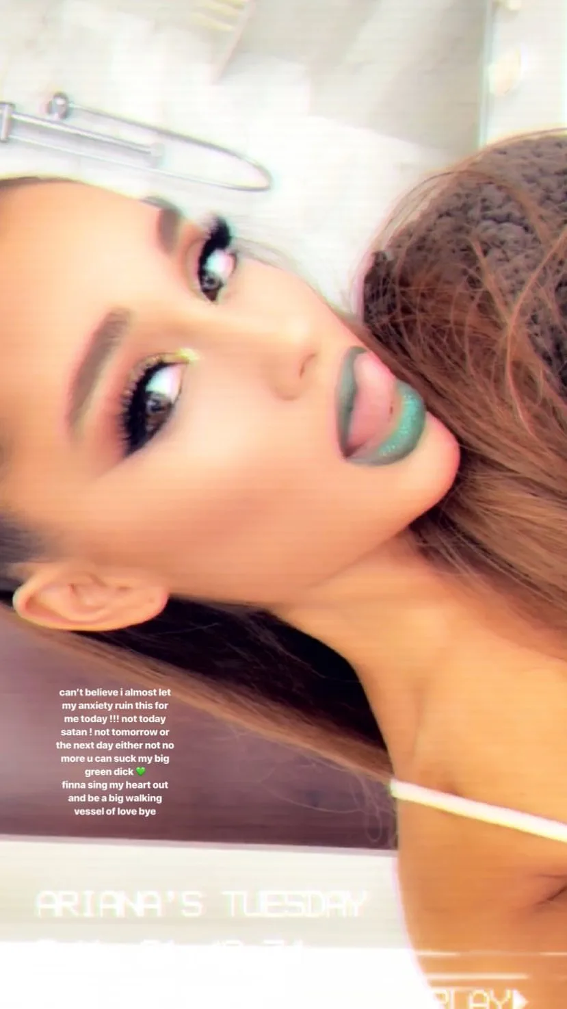 Ariana Grande έκανε την πρώτη της δημόσια εμφάνιση