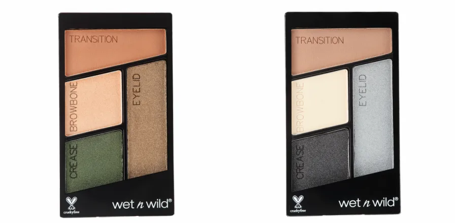 Δύο παλέτες σκιών Wet n Wild από τη συλλογή Fire Dragon vs Ice Dragon.