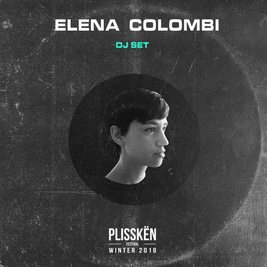 Αφίσα της Elena Colombi για το Plisskën Festival Winter 2018.