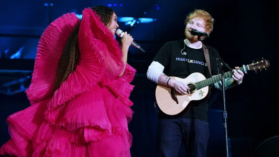 Beyonce και Ed Sheeran