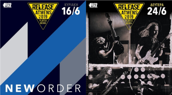 Και οι New Order και οι Alice in Chains στο Release Athens 2019!