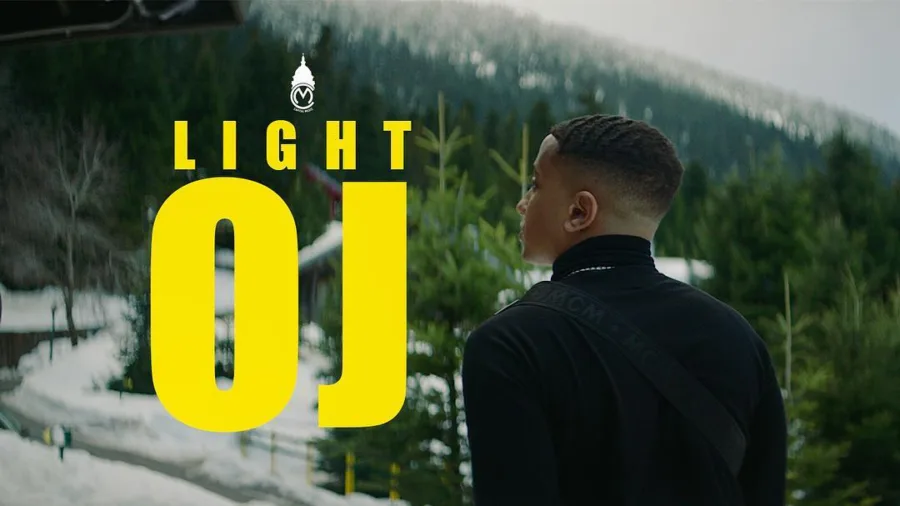 Ο Light σε χιονισμένο τοπίο για το single OJ