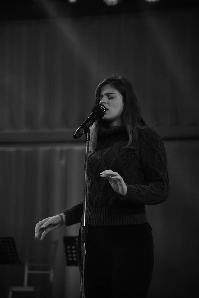 Η Marina Jungwirth σε πρόβες για το MadWalk 2019.