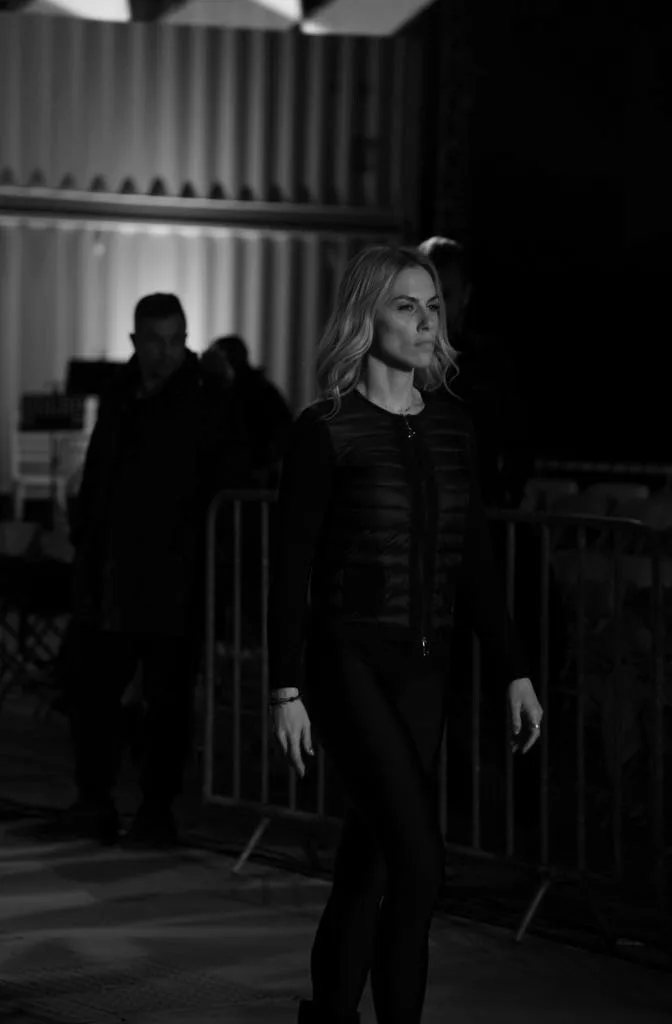 Η Ντορέττα Παπαδημητρίου στις πρόβες του MadWalk 2019.