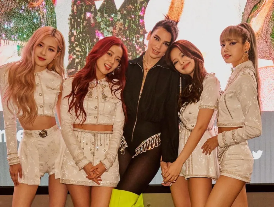 BLACKPINK και η Dua Lipa