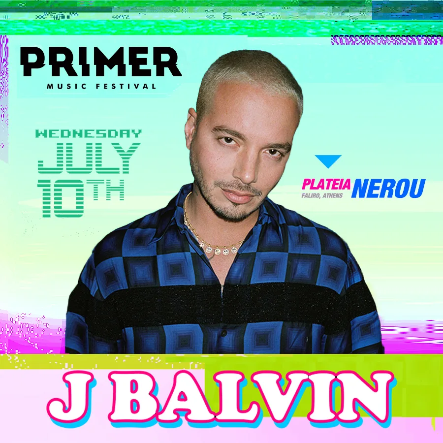 J BALVIN θα είναι στο Primer Music Festival
