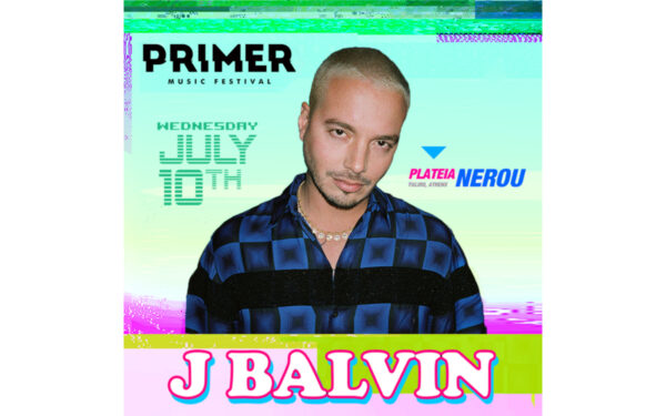 Και ο J BALVIN θα είναι στο Primer Music Festival 2019!